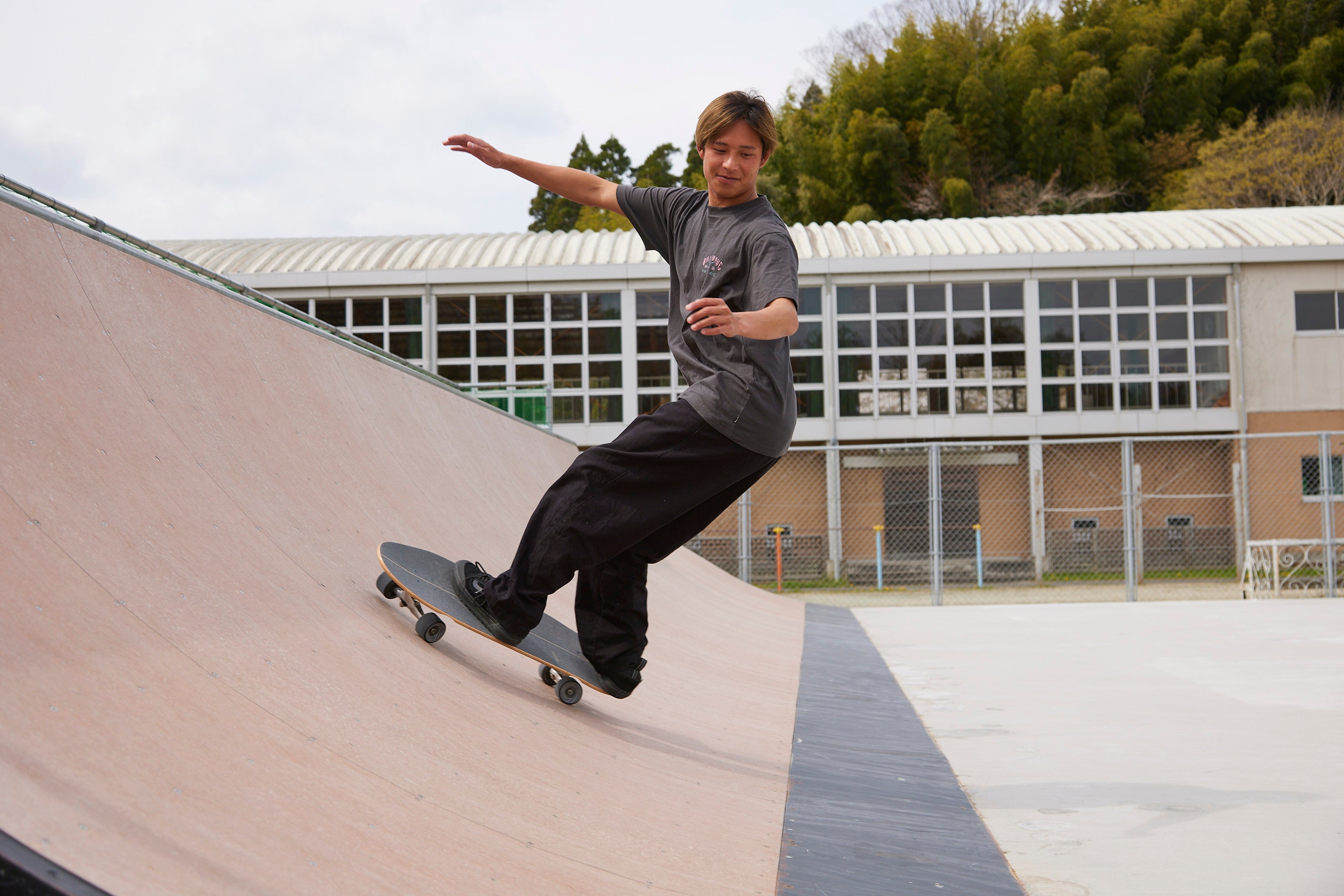 WOODYPRESS SURFSKATEBOARDS l ThrusterSystem l Carving